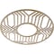 Ekena Millwork Empire Wood Fretwork Pierced Ceiling Medallion, Hickory, 24"OD x 8 3/4"ID x 3/8"T CMWP24X24X0375EPHI - alternate 3